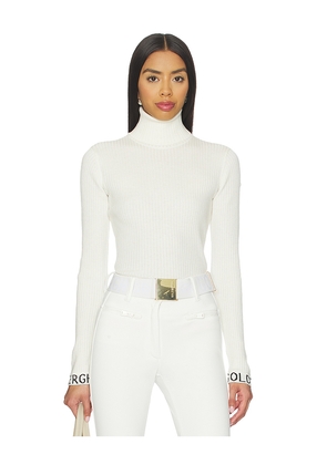 Goldbergh Mira Long Sleeve Knit Sweater in Ivory. Size S. Also in XL.