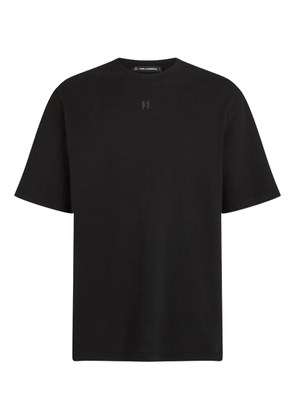 Karl Lagerfeld logo-print T-shirt - Black