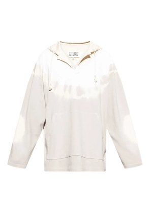 MM6 Maison Margiela cotton hoodie - Neutrals