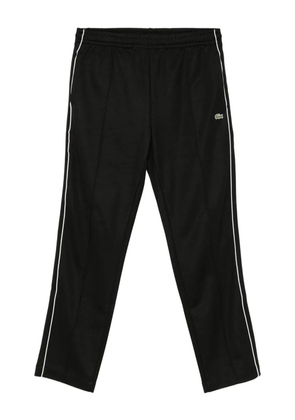 Lacoste logo-patch track pants - Black