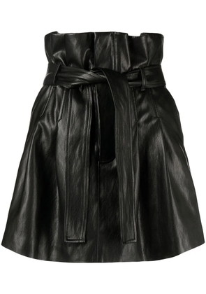 Goen.J pleated mini skirt - Black