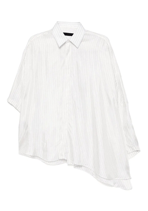 ALAINPAUL extended shirt - White