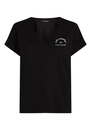 Karl Lagerfeld Rue St-Guillaume T-shirt - Black