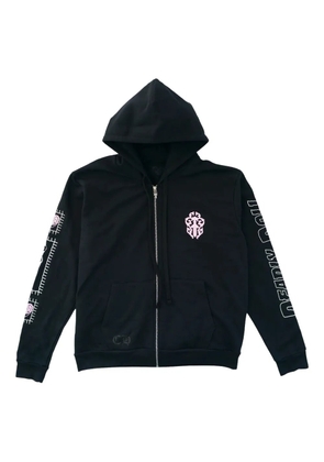 Chrome Hearts Deadly Doll zip-up hoodie - Black