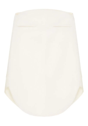 Courrèges high-waisted pencil skirt - White
