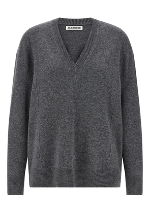 Jil Sander V-neck sweater - Grey