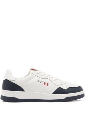 Bally Jasper ribbon-detail leather sneakers - White