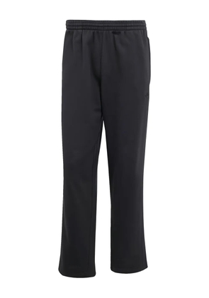 adidas logo-embroidered side-stripe trousers - Black