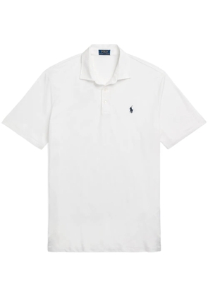 Polo Ralph Lauren Polo Pony-embroidered short-sleeve polo shirt - White