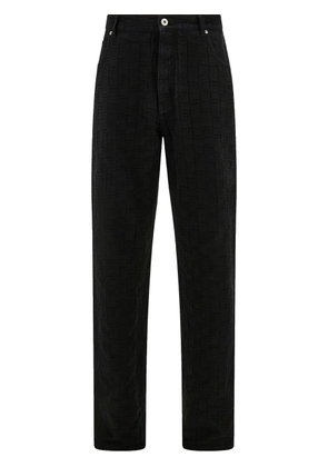 Ferragamo Monogram jeans - Black