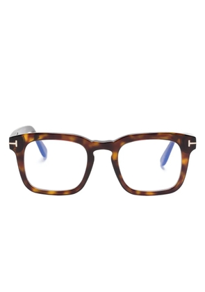 TOM FORD Eyewear square-frame glasses - Brown