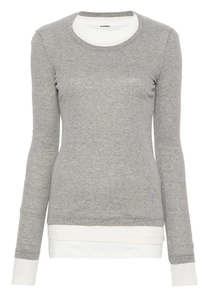 Jil Sander cotton ribbed T-shirt (set of three) - Neutrals