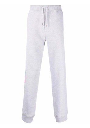 Helmut Lang 3D logo track pants - Grey