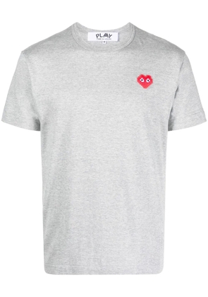 Comme Des Garçons Play short-sleeve cotton T-shirt - Grey