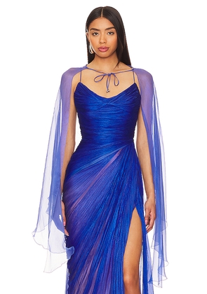 Maria Lucia Hohan Mystique Cape in Blue.
