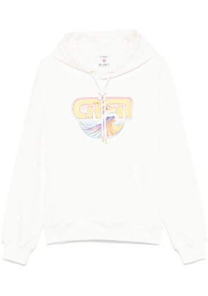 Casablanca Casa Surf hoodie - White