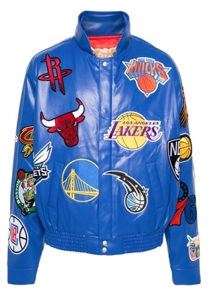 Jeff Hamilton x NBA Collage jacket - Blue
