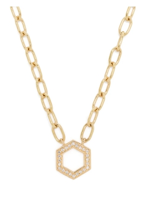 Harwell Godfrey 18kt yellow gold Foundation diamond chain necklace