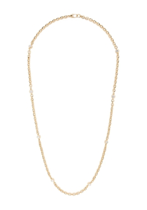 Lizzie Mandler Fine Jewelry 18kt yellow gold diamond necklace