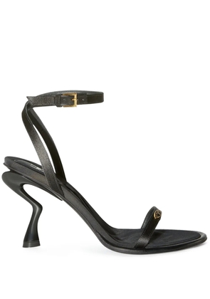 PUCCI Emilio 80mm leather sandals - Black