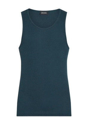 Zegna cotton tank top - Green