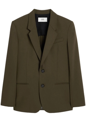 AMI Paris semi-lined blazer - Green