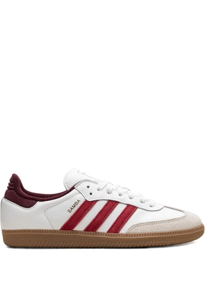 adidas Samba OG 'Core White/Better Scarlet/Shadow Red' sneakers