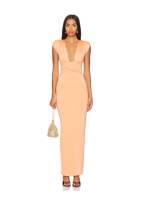 Nookie Dare Maxi Dress in Peach. Size XS. Also in L.
