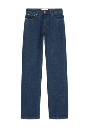 AMI Paris cotton wide-leg jeans - Blue