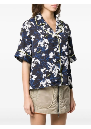 COUNTY OF MILAN Flowers shirt - Black