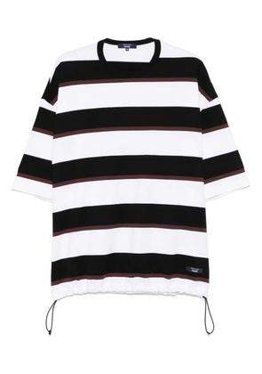 Comme des Garçons Homme striped T-shirt - White