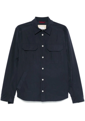 Brunello Cucinelli logo-buttons jacket - Blue