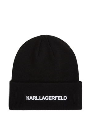 Karl Lagerfeld K/Essential beanie - Black
