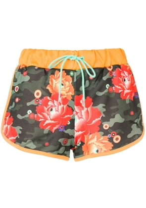 PUMA x Sue Tsai floral print shorts - Green