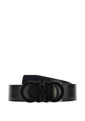Ferragamo Gancini reversible belt - Black