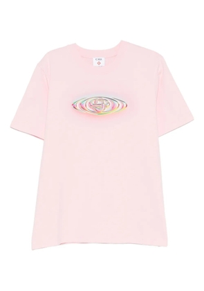 Casablanca graphic T-shirt - Pink