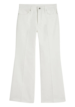 Jil Sander flared jeans - White