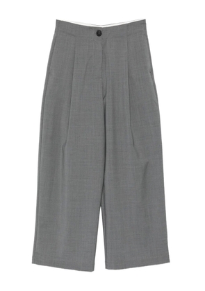 Phisique Du Role pleated-pocket palazzo pants - Grey