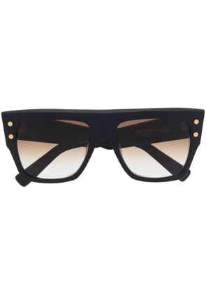 Balmain Eyewear B-I square-frame sunglasses - Blue