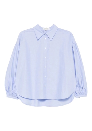 PSOPHIA balloon-sleeve shirt - Blue