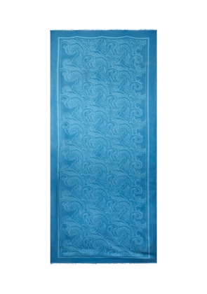 ETRO paisley-print scarf - Blue
