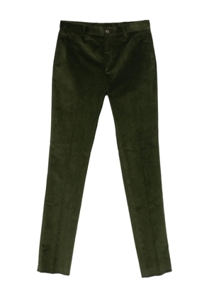 ETRO corduroy straight trousers - Green
