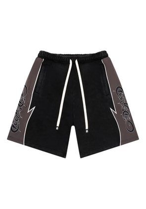 GODSPEED drawstring graphic shorts - Black