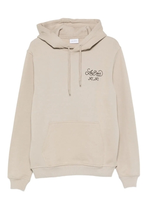 Les Deux graphic-print hoodie - Neutrals
