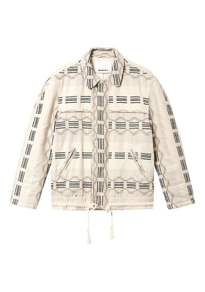 MARANT Deyis patterned jacket - Neutrals