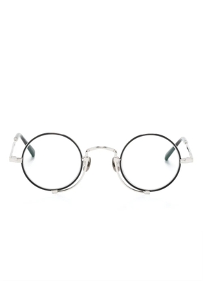 Matsuda 10103H round-frame glasses - Silver