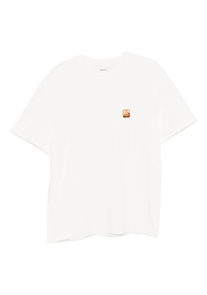 MARANT embroidered cotton T-shirt - White