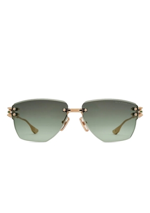 Dita Eyewear rimless geometric-frame sunglasses - Gold