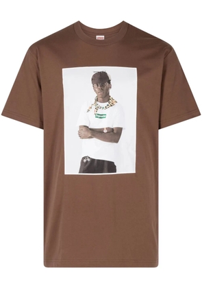 Supreme x Tyler The Creator photograph-print T-shirt - Brown