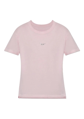 Zadig&Voltaire embroidered-logo t-shirt - Pink